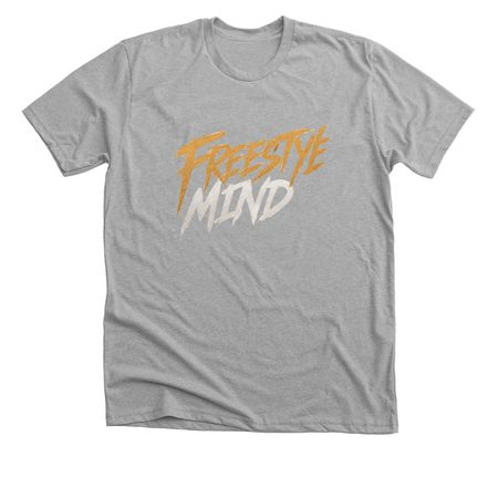 Freestyle Mind, a Athletic Heather Premium Unisex Tee