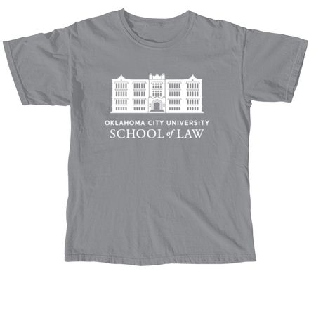 Law School with Masthead on Back&nbsp;, a Granite Comfort Colors Unisex Tee