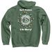 Ocean Fest Limited Edition Holiday Sweatshirt, a Military Green Pullover Hoodie (back-view)