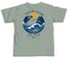 Crossing Oceans for Colm ?, a Bay Comfort Colors Unisex Tee (back-view)