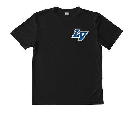 Lake View Athletics Spirit Wear fundraiser, a Black Youth Performance Tee