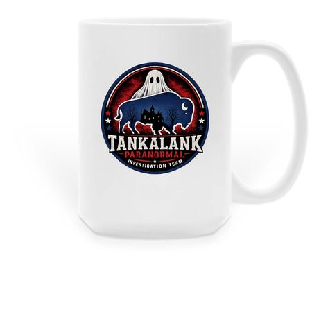 Tankalank coffee mugs, a White Large Coffee Mug