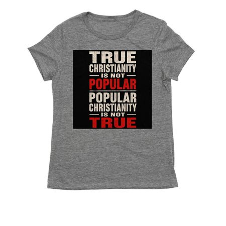 Matthew 16:24, a Aluminum Grey Allmade Eco Triblend Women?s Tee