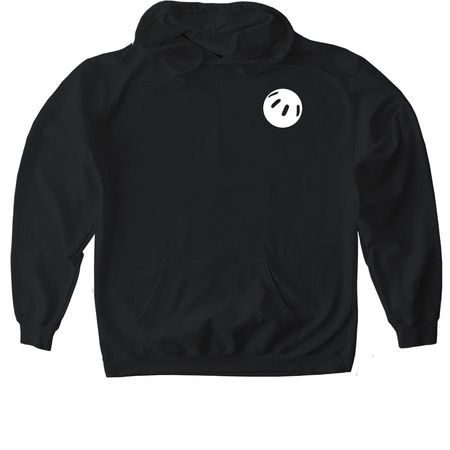 Strike out Cancer 2026, a Black Gildan Softstyle Pullover Hoodie