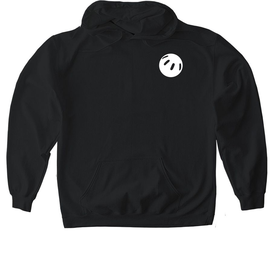 Strike out Cancer 2026, a Black Gildan Softstyle Pullover Hoodie