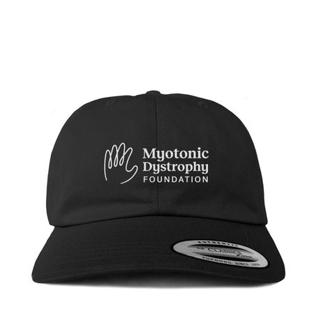 MDF Logo Hats, a Black Classic Baseball Cap