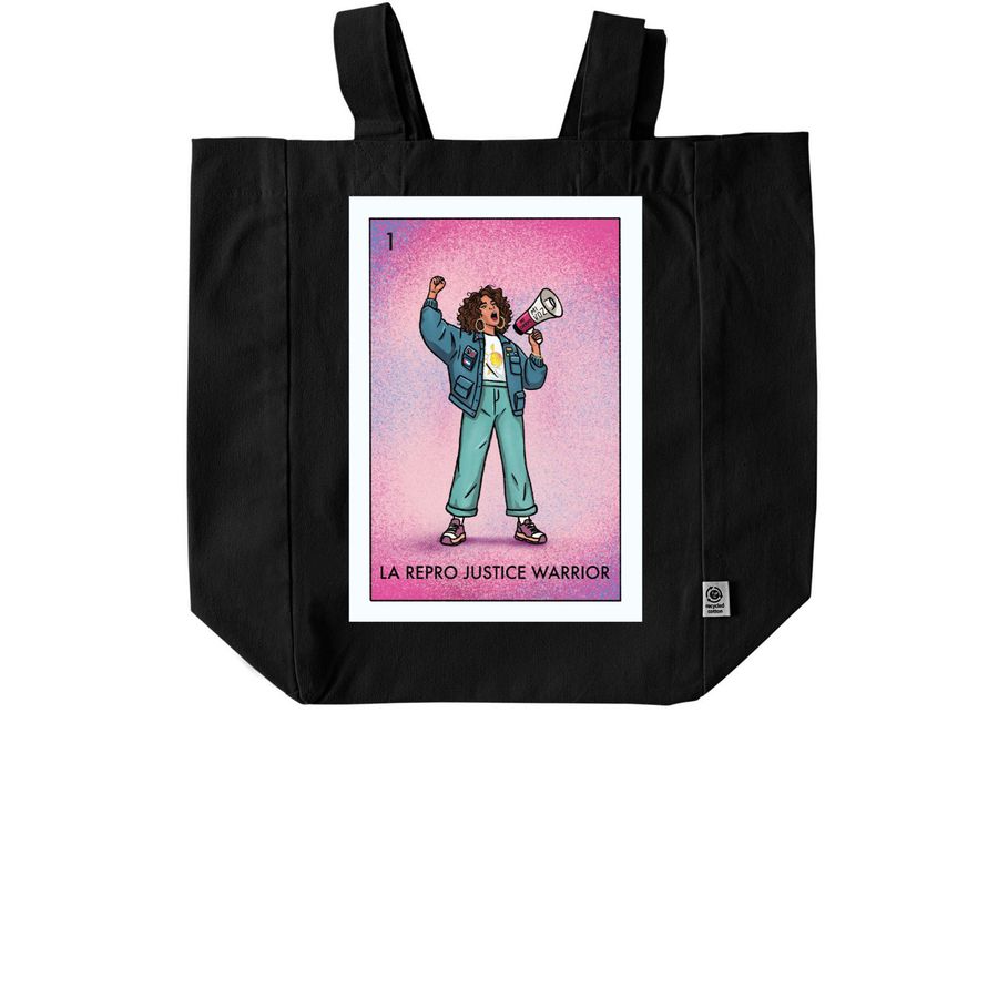 Limited Edition Recycled Tote, a Black Recycled Cotton Tote Bag