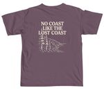 No Coast Like The Lost Coast, a Dusk Comfort Colors Unisex Tee (back-view)