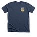 Every Mile Means More., a Heather Navy Premium Unisex Tee