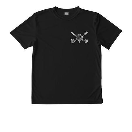 Meghan McCarthy Golf Shirts, a Black Youth Performance Tee