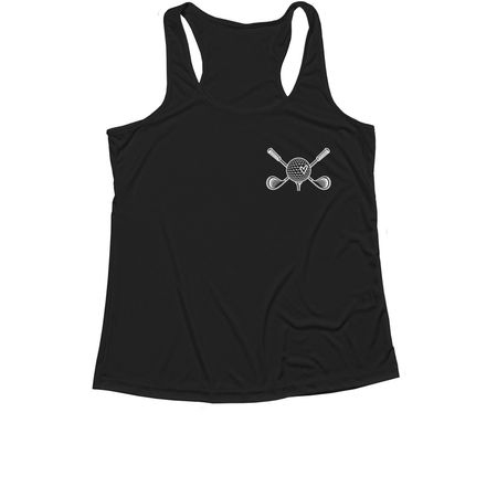 Meghan McCarthy Golf Shirts, a Black Women's Performance Tank