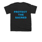 Help Heal Veterans&nbsp;, a Black Youth Unisex Tee (back-view)