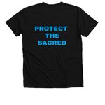 Help Heal Veterans&nbsp;, a Solid Black Blend Premium V-Neck Tee (back-view)