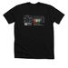 MIL Peace Banner with logo, a Solid Black Blend Premium Unisex Tee