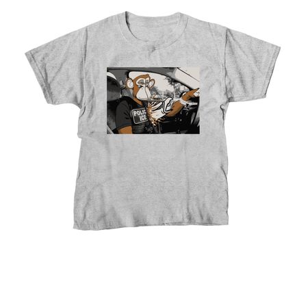 Evil$Ape Meme Merch, a Sport Grey Youth Unisex Tee