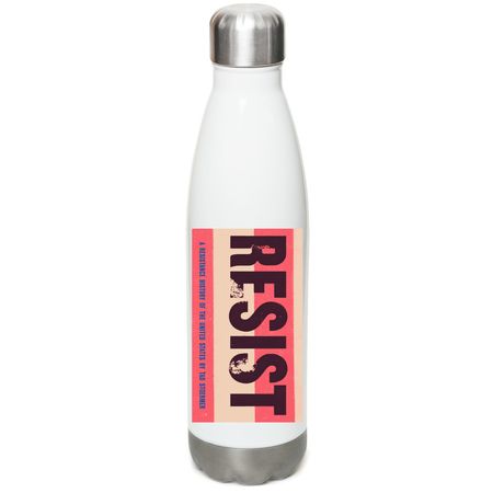 RESIST water bottle, a White Stainless Steel Water Bottle