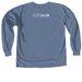 Hope for HIE On Repeat, a Blue Jean Comfort Colors Long Sleeve Tee (back-view)