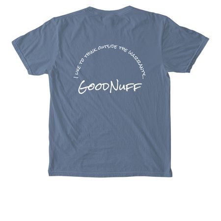 Warranty, a Blue Jean Comfort Colors Pocket Tee