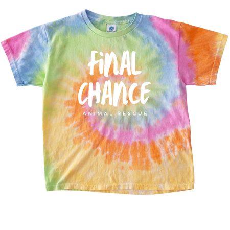 FCAR Swag to save some dogs!, a Eternity Youth Tie Dye Tee