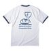 All Generations Specialty Shirts&nbsp;, a White/ Navy Cotton Ringer Tee (back-view)