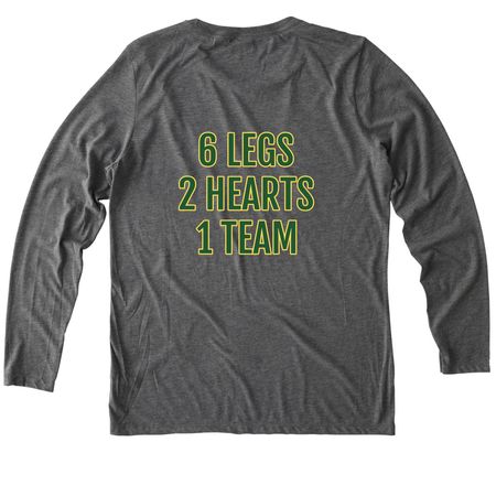 SCWTCA PERFORMANCE MTAC 2025, a Aluminum Grey Allmade Eco Triblend Women?s Long Sleeve Tee (back-view)