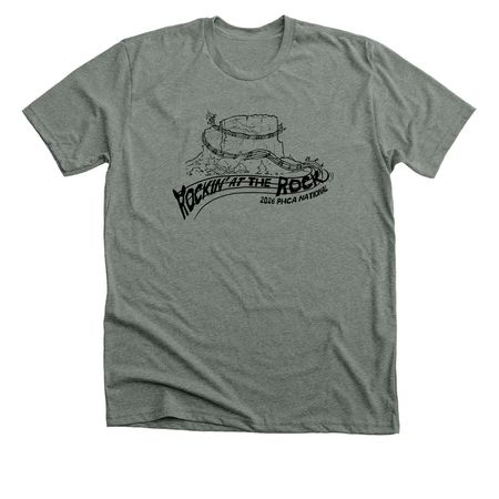 2026 National Logo&nbsp;, a Deep Heather Premium Unisex Tee