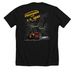 U.S. Army Transportation Corps., a Solid Black Blend Premium Unisex Tee (back-view)