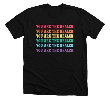 Pride Collection ??, a Solid Black Blend Premium Unisex Tee