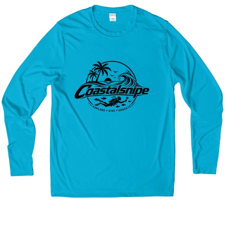 Dive Into Adventure ? Official UV Shirt, a Sapphire UV Performance Long Sleeve Tee