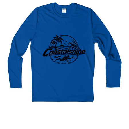 Dive Into Adventure ? Official UV Shirt, a True Royal Youth UV Performance Long Sleeve Tee