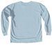 PRIDE MONTH: Trans Rights, a Chambray Comfort Colors Long Sleeve Tee (back-view)
