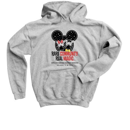 Rare Zebras Real Magic, a Sport Grey Youth Pullover Hoodie