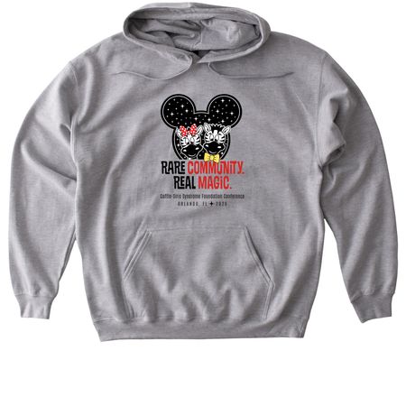 Rare Zebras Real Magic, a Sport Grey Gildan Softstyle Pullover Hoodie