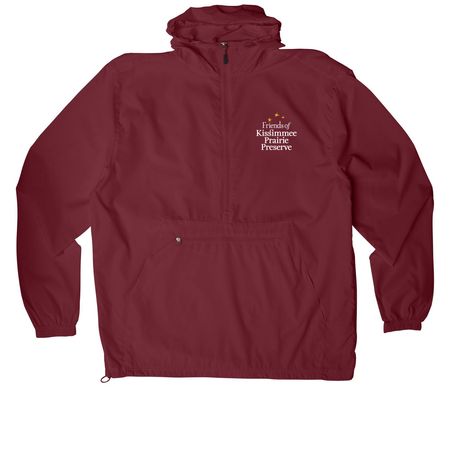 Friend of KPP Windbreaker&nbsp;, a Maroon Packable Anorak