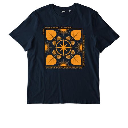 SCGIS 2026 Conference Shirts, a French Navy Stanley/Stella Unisex Creator 2.0 Tee