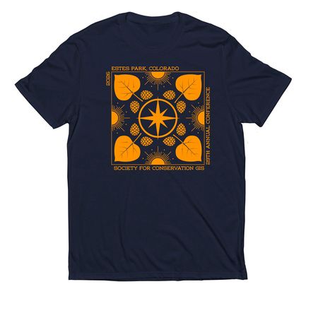 SCGIS 2026 Conference Shirts, a Night Sky Navy Allmade Eco Triblend Unisex Tee