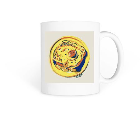 EGG mug, a White Coffee Mug
