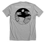TWINGANG TWINLESS&nbsp;, a Athletic Heather Premium Unisex Tee (back-view)