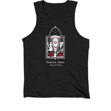 Temple of Thelema: Thelemic Mass, a Black Premium Cotton Tank