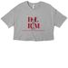 DIRTY&nbsp;, a Athletic Heather Women?s Cropped Cotton Tee