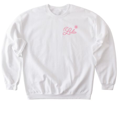 New Living For Lulu Tees and Sweatshirts, a White Softstyle Crewneck Sweatshirt