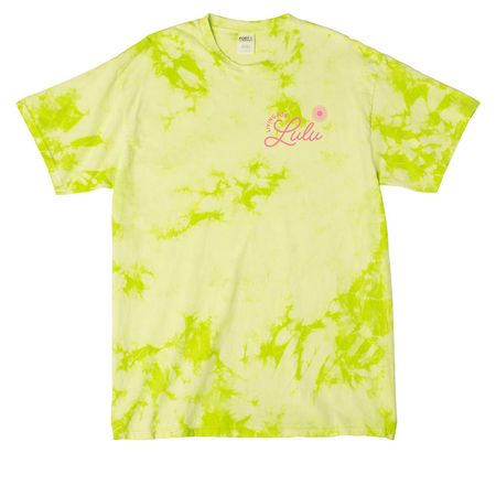 New Living For Lulu Tees and Sweatshirts, a Lemon Lime Crystal Tie Dye Tee