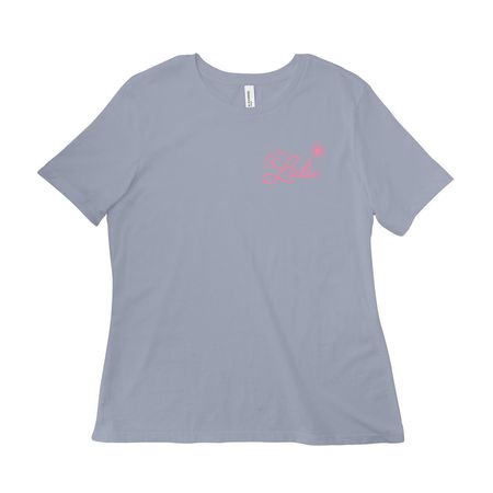 New Living For Lulu Tees and Sweatshirts, a Vintage Denim Women?s Relaxed Cotton Tee