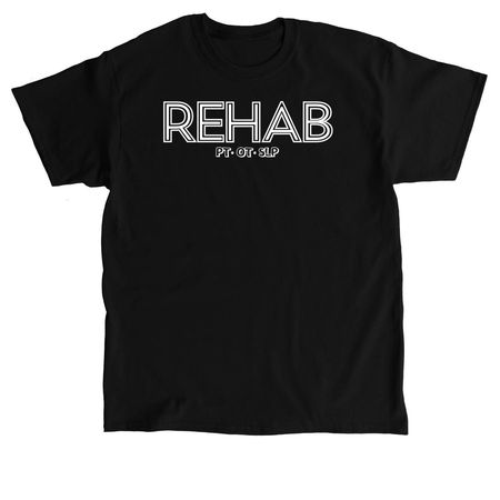 Fall REHAB T-shirt, a Black Classic Unisex Tee