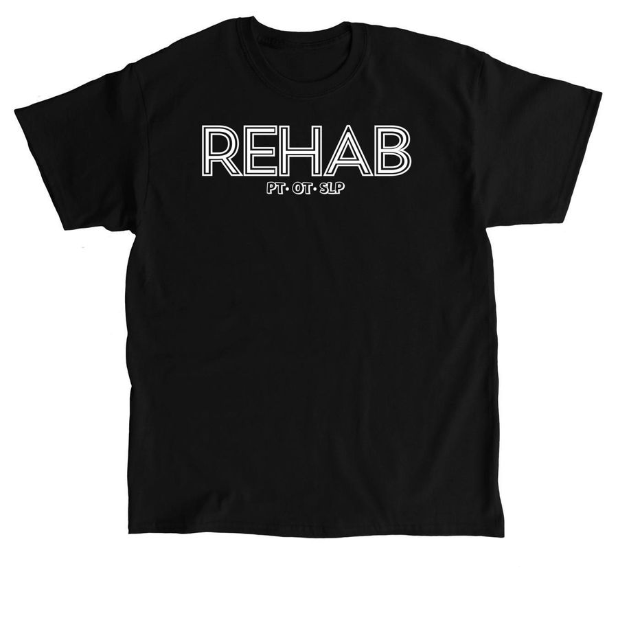 Fall REHAB T-shirt, a Black Classic Unisex Tee