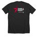 Freedom Isn't Free, a Dark Grey Heather Premium Unisex Tee (back-view)