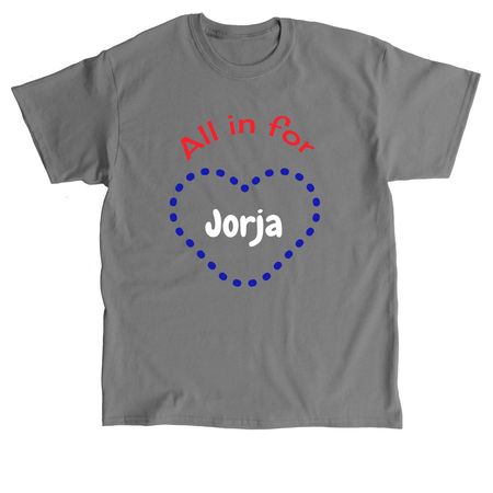 All For Jorja, a Charcoal Classic Unisex Tee