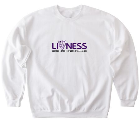 Branded Apparel, a White Softstyle Crewneck Sweatshirt
