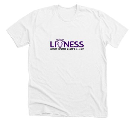 Branded Apparel, a Solid White Blend Premium Unisex Tee