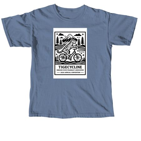 2026 Annual Convention, a Blue Jean Comfort Colors Unisex Tee